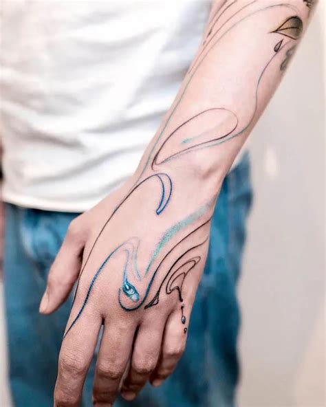 Los Mejores Diseños Elegantes De Tatuajes De Agua. - Amazing2you