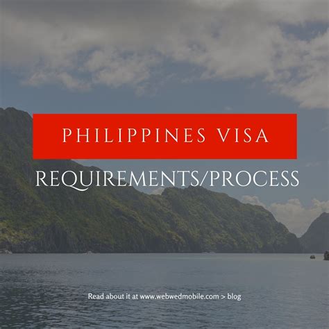 Philippines Visa Requirements/Process – GET MARRIED NOW!