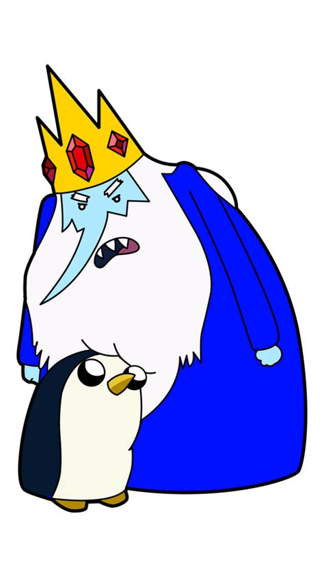 Adventure Time Angry Ice King with Penguin Sticker in 2021 | Ice king adventure time, Adventure ...