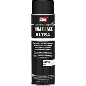 SEM Products 49133 Trim Black Ultra - Matte