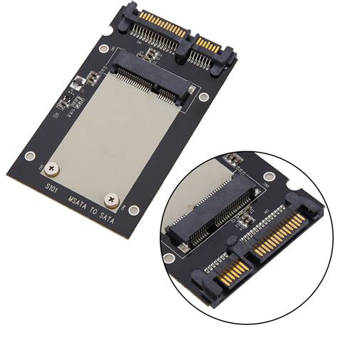 Mini Pcie PCI-E SSD mSATA to 2.5" SATA3 Convertor mSATA-SATA Adapter ...