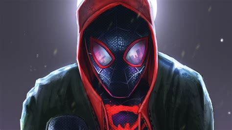 SpiderMan Into The Spider Verse Movie Art 2018, HD Superheroes, 4k Wallpapers, Images ...