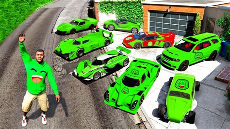 Collecting JELLY'S SUPERCARS in GTA 5! - YouTube