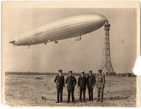 USS Shenandoah Crash – Officers and Crew | Zeppelin airship, Airship ...