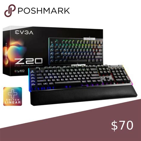 Evga z20 rgb optical mechanical gaming keyboard optical mechanical ...