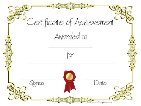 Copy 8 Of Certificate Of Achievement (960×720 In Netball Achievement ...