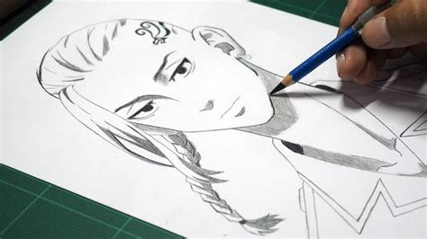 Drawing Draken Using Only One Pencil - Tokyo Revengers | Anime drawings ...