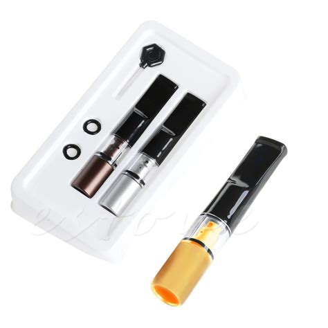 New 2Pcs Reduce Tar Smoking Filter Reusable Tobacoo Cigarette Cleaning ...