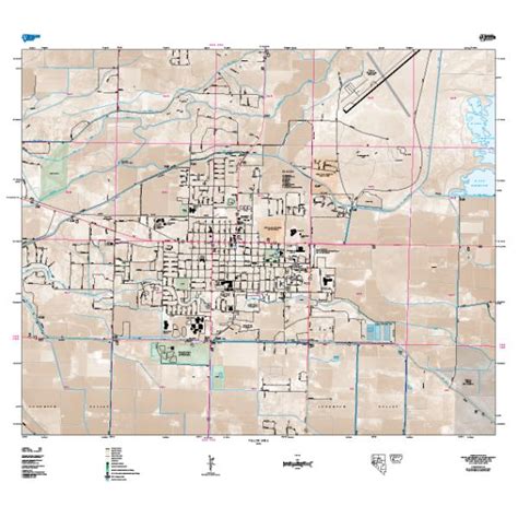 Fallon Area Map by Nevada Department of Transportation | Avenza Maps