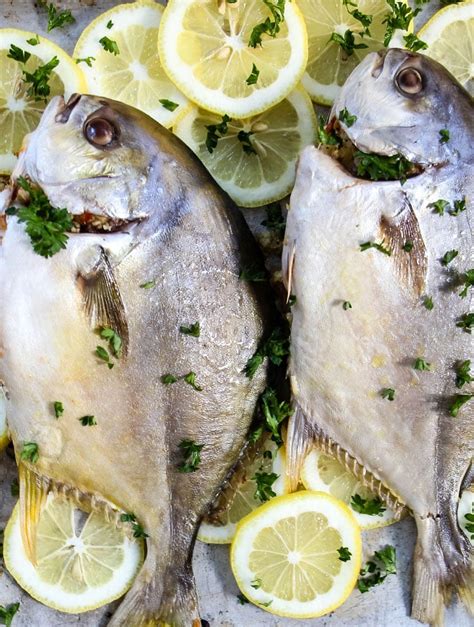 Italian Stuffed Whole Pompano » Sea Salt Savorings