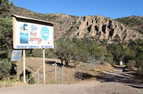 Location – Gila Hot Springs Campground