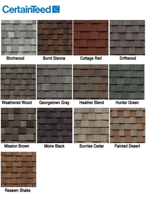 architectural shingle colors - Google Search | Shingle colors, Asphalt roof shingles, Roof ...