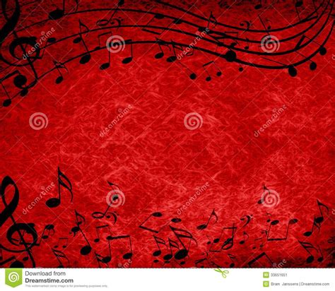 Red Music Note Wallpaper - WallpaperSafari