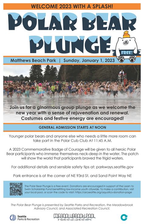 Seattle Polar Bear Plunge 2023 - Parkways