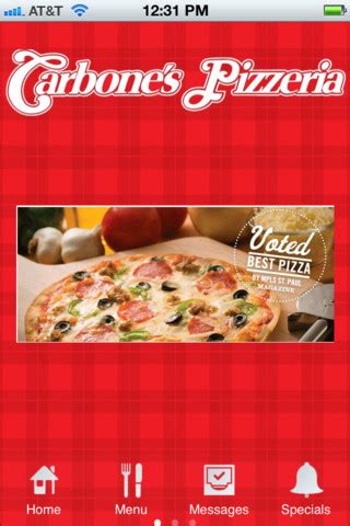 carbones pizza app | Vog Calgary App Developer