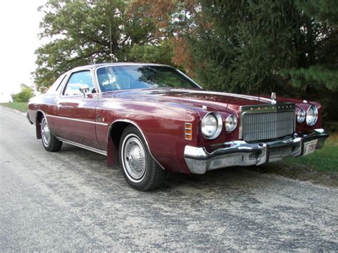 1975 Chrysler Cordoba Coupe 37,500 Original Miles Corinthian Leather ...