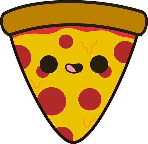 ‘Yummy pizza’ Sticker by peppermintpopuk in 2020 | Cute easy drawings, Cute turtle drawings ...