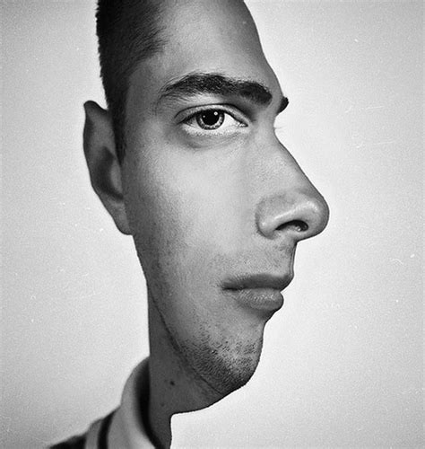 Two Face Optical Illusion