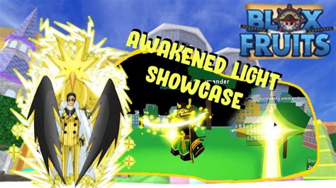 HOW TO AWAKENED YOUR FRUIT FAST + LIGHT RAID & LIGHT SHOWCASE | BLOX ...