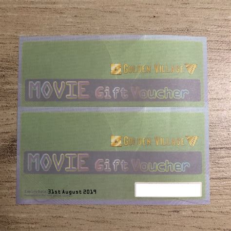 GV Movie Vouchers, Tickets & Vouchers, Vouchers on Carousell