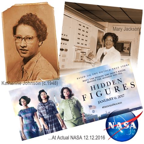 Just A Life Sciences Blog...: Reminder: "Hidden Figures" At NASA -- After Lunch Today...