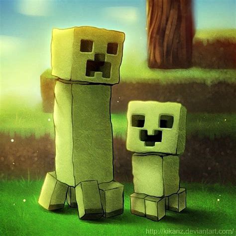 Minecraft Creeper Fan Art | Крипер minecraft, Криперы, Пиксельные изображения minecraft