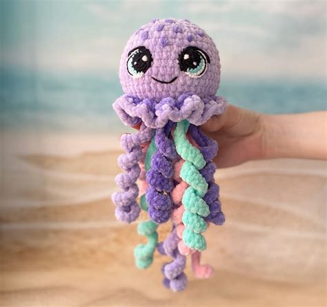 Jellyfish plush toy Underwater themed nursery decor Ocean | Etsy