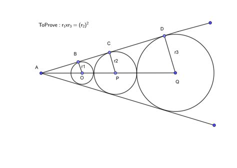 geometry - Circles with common tangent - Mathematics Stack Exchange