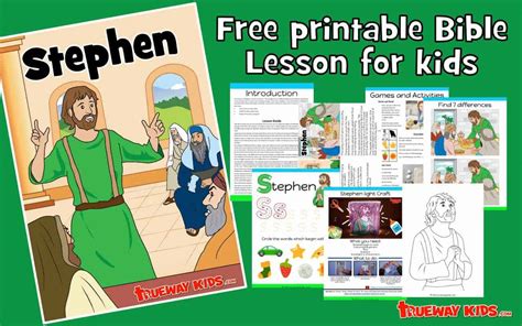 Stephen - Bible lesson for kids - Trueway Kids