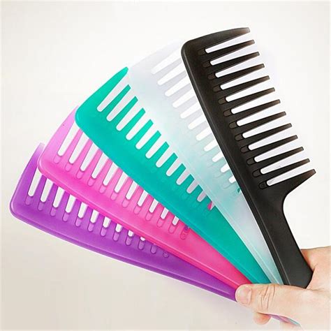 Hairdressing Tool Large Wide Toothed Curly Hair Comb Household Unisex ...