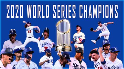 Dodgers 2020 World Series CHAMPS Highlights | I Love L.A. - YouTube