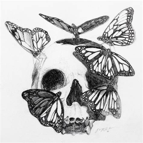 Life and Death Drawing by Morgyn Crotts | Saatchi Art