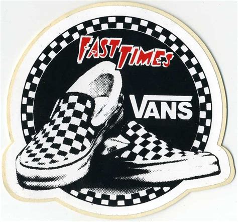 VANS black & white logo ... | Vans stickers, Vans, Vintage vans