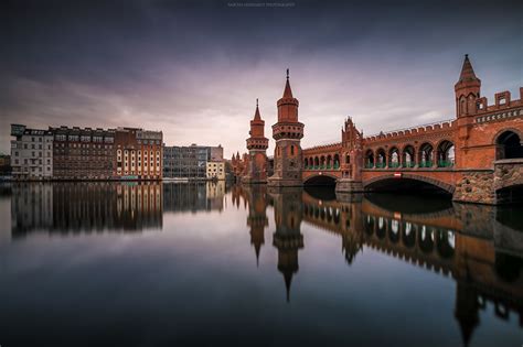 Desktop Wallpapers Berlin Germany bridge Rivers Cities