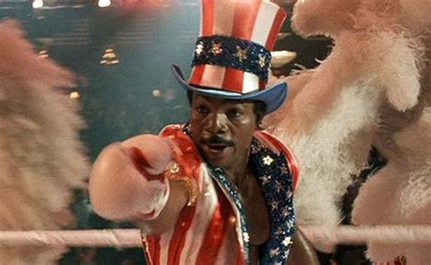 Apollo "Uncle Sam" Creed. | Apollo creed, Rocky stallone, Rocky film