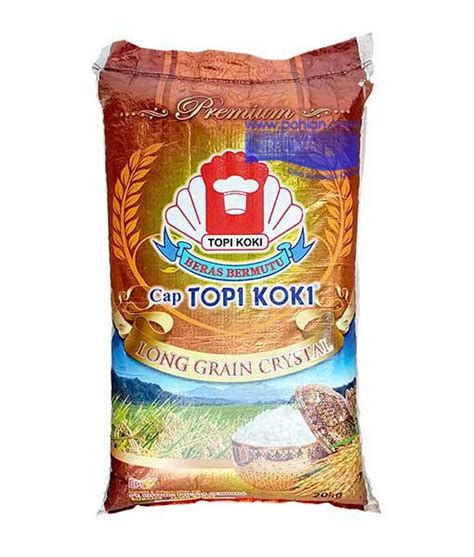 Topi Koki Long Grain 20 kg – AGEN SEMBAKO GROSIR – Grosir Sembako Murah ...