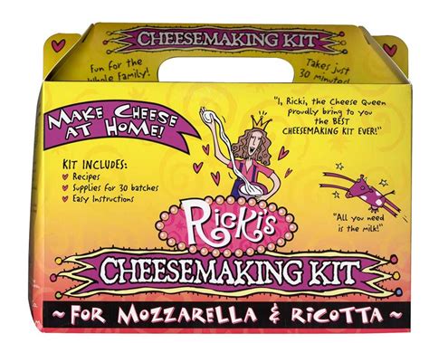 33030 Ricki's Mozzarella & Ricotta Cheese Making Kit