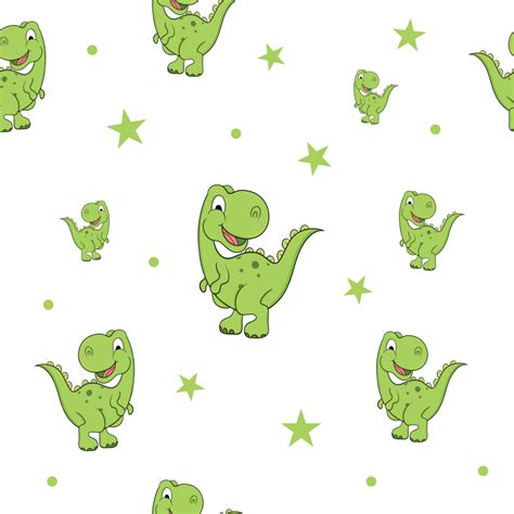 Cute Baby Dinosaur Seamless Pattern,Wallpaper,Textile,Fabric 25094059 PNG