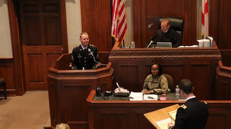 Mock court martial in Alabama sets the bar for training | Article | The United States Army