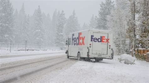 FedEx and UPS warn of possible delivery delays as winter storm sweeps country