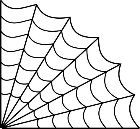 Corner Spider Web Printable - Printable Word Searches