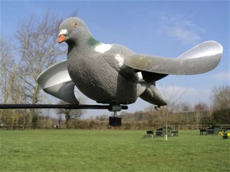 2 x AIR PRO DECOYS PIGEON SPINNING WING DECOY SHOOTING MAGNET | eBay