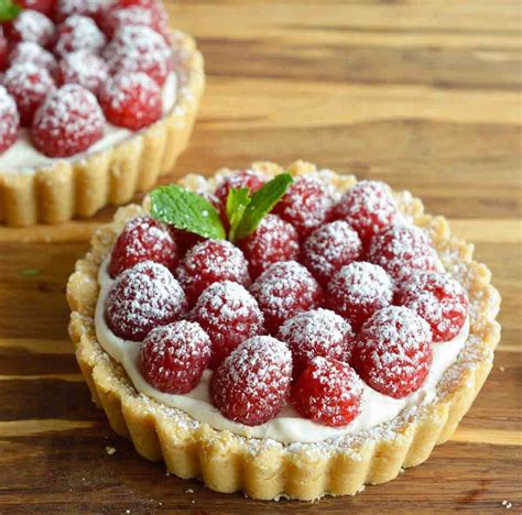 Gluten Free Raspberry Tart Recipe - WonkyWonderful