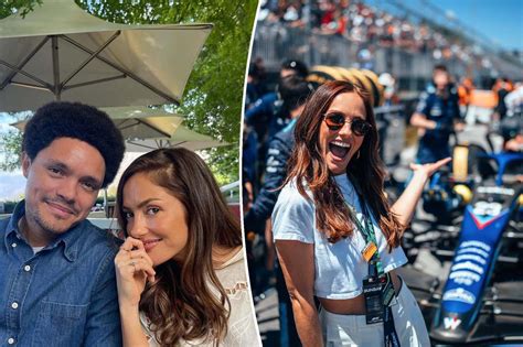 Minka Kelly hits F1 race in first outing since Trevor Noah split