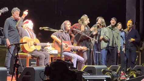 Willie Nelson Outlaw Tour Encore with Avett Brothers, Billy Strings ...