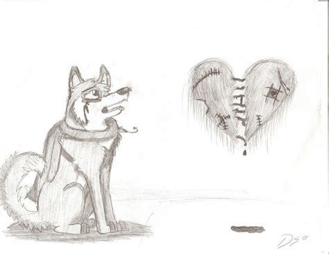 A Very Sad Wolf by DarkestSoul13 on DeviantArt