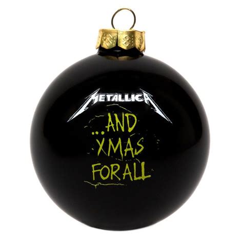 ...And Xmas For All Holiday Ornament, , hi-res | Heavy metal christmas ...