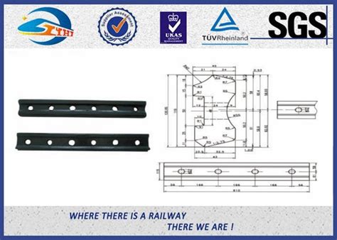 4 Hole Or 6 Hole Railway Fish Plate Fishplate Railroad Fish Plate