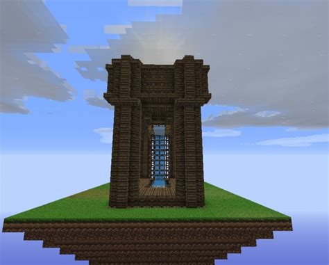 Water Elevator 2 Minecraft Project