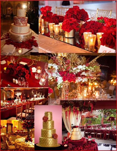 Red and Gold Wedding and event ideas | Red wedding theme, Red wedding decorations, Gold wedding ...